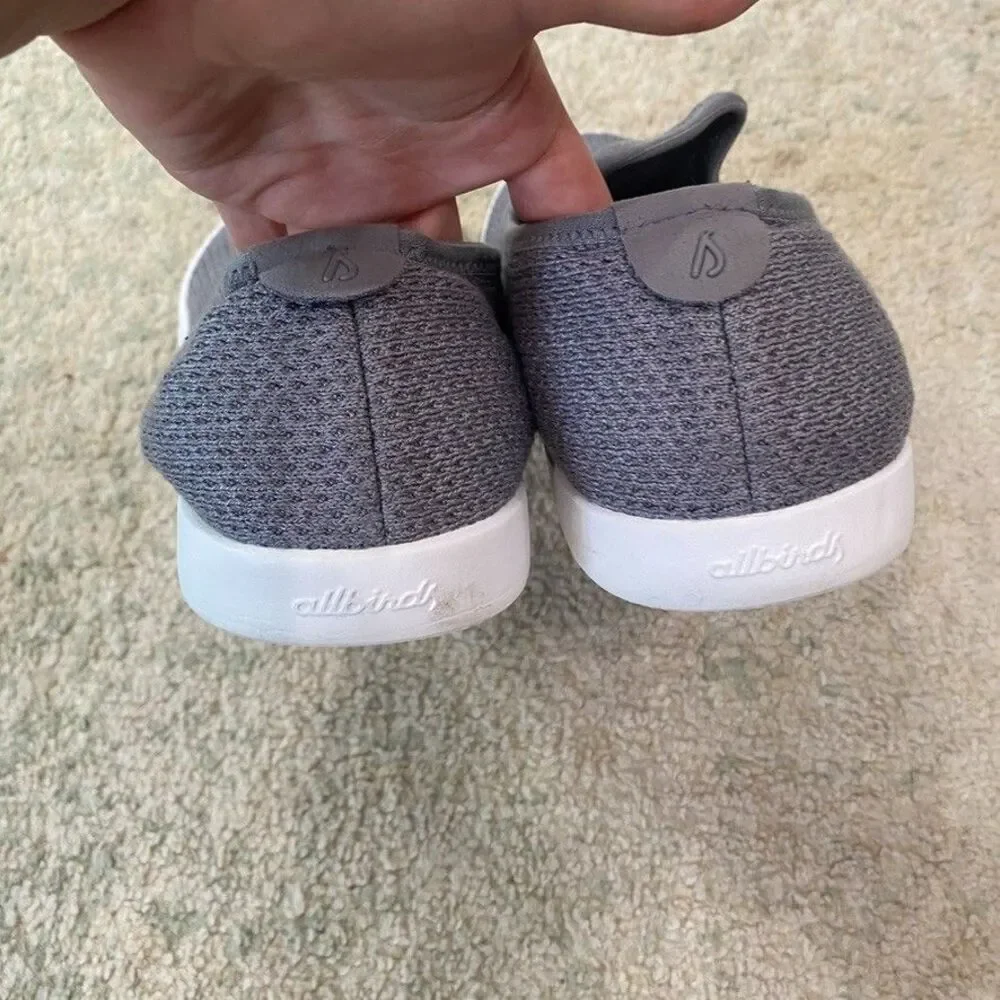 Allbirds Women’s Size 11 TL Tree Loungers Gray Knit Slip On Shoes Sneakers